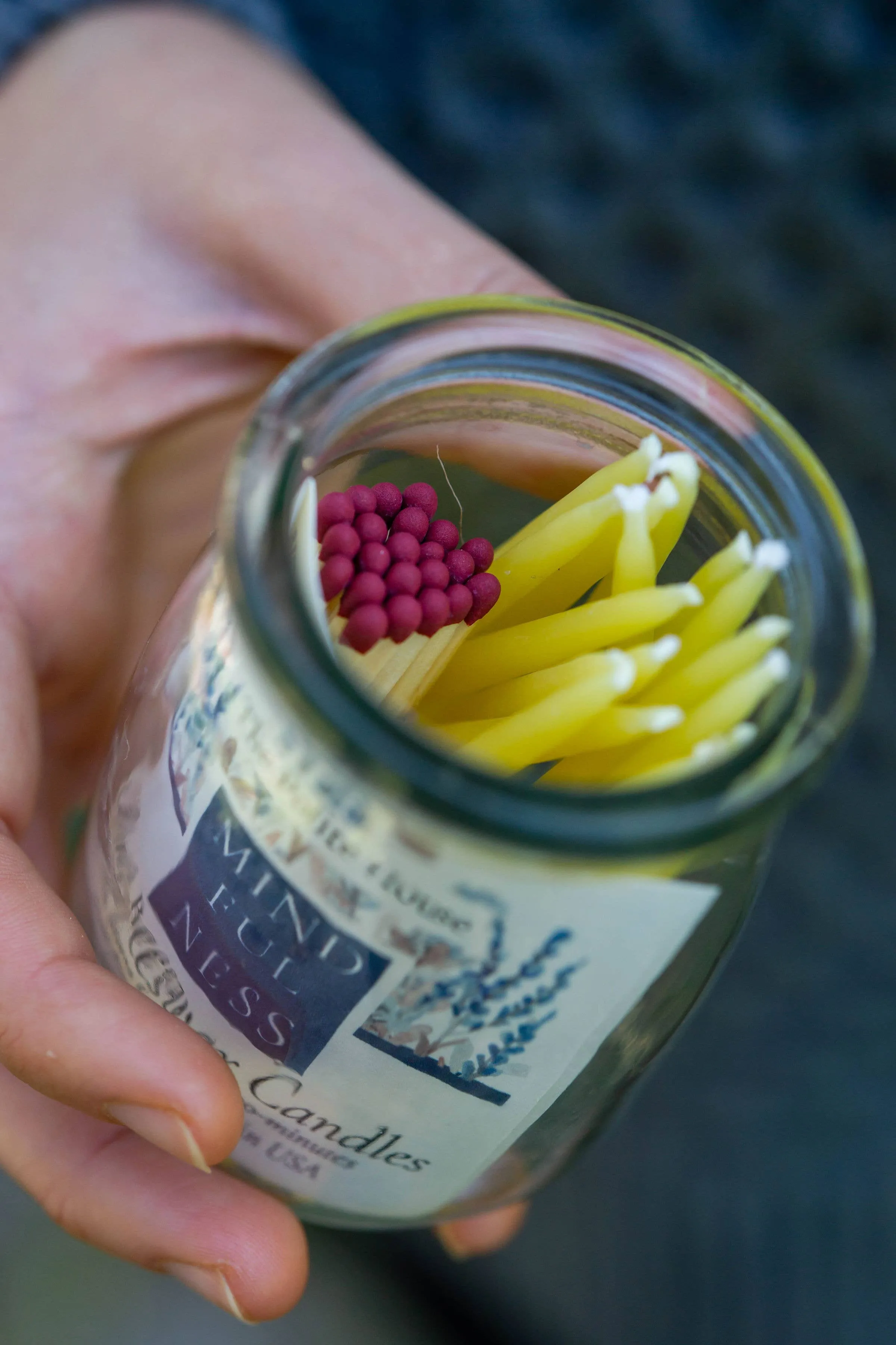 20-Minute Beeswax Candles for Mindfulness (Set of 20)