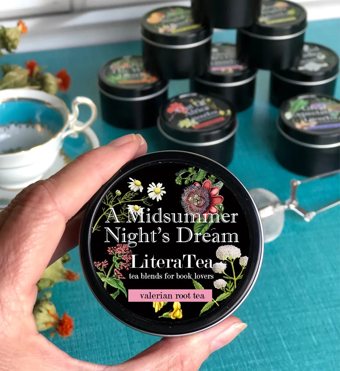A Midsummer Night's Dream Nighttime Tea l Valerian Root l Chamomile l Lavender