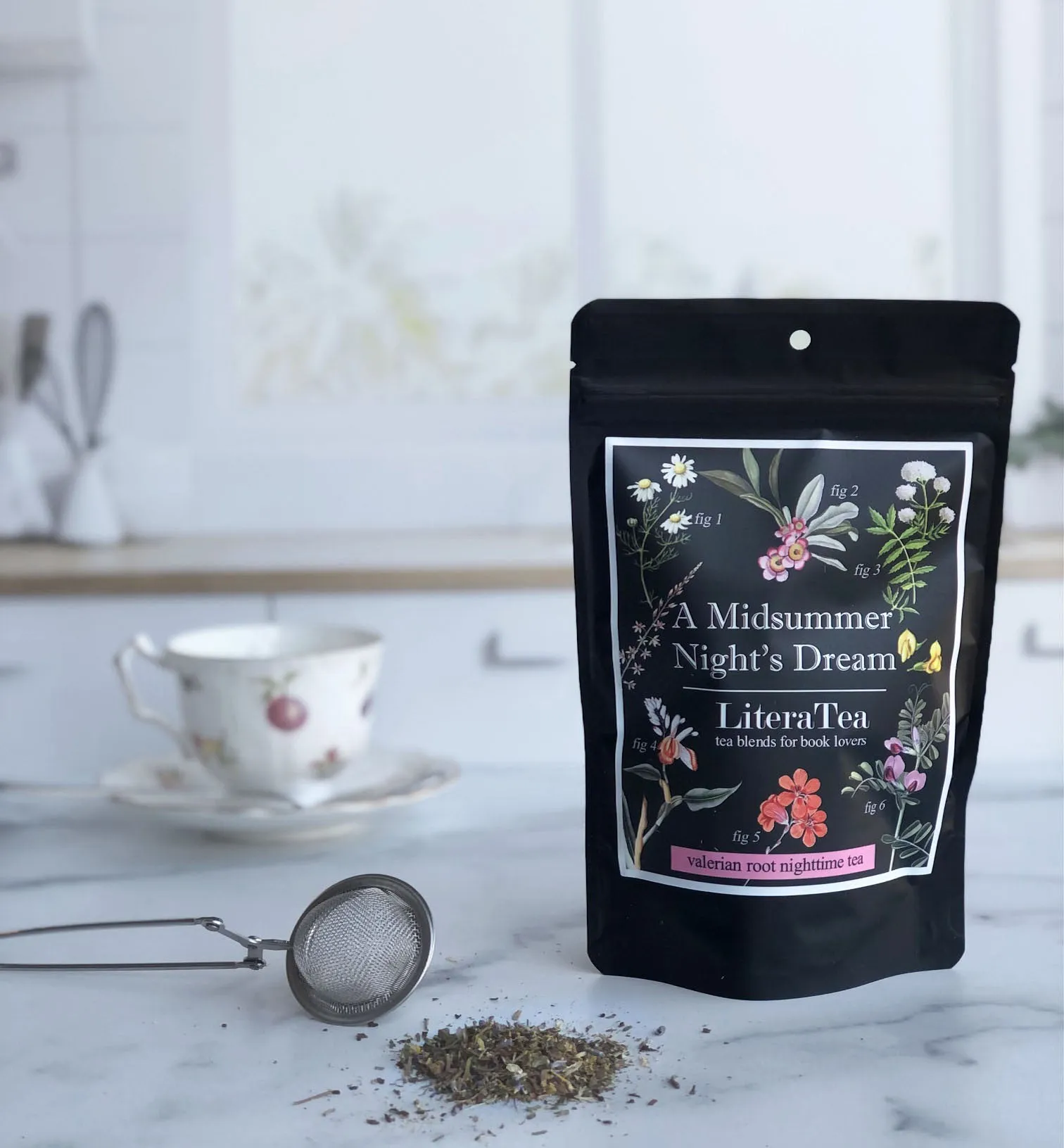 A Midsummer Night's Dream Nighttime Tea l Valerian Root l Chamomile l Lavender