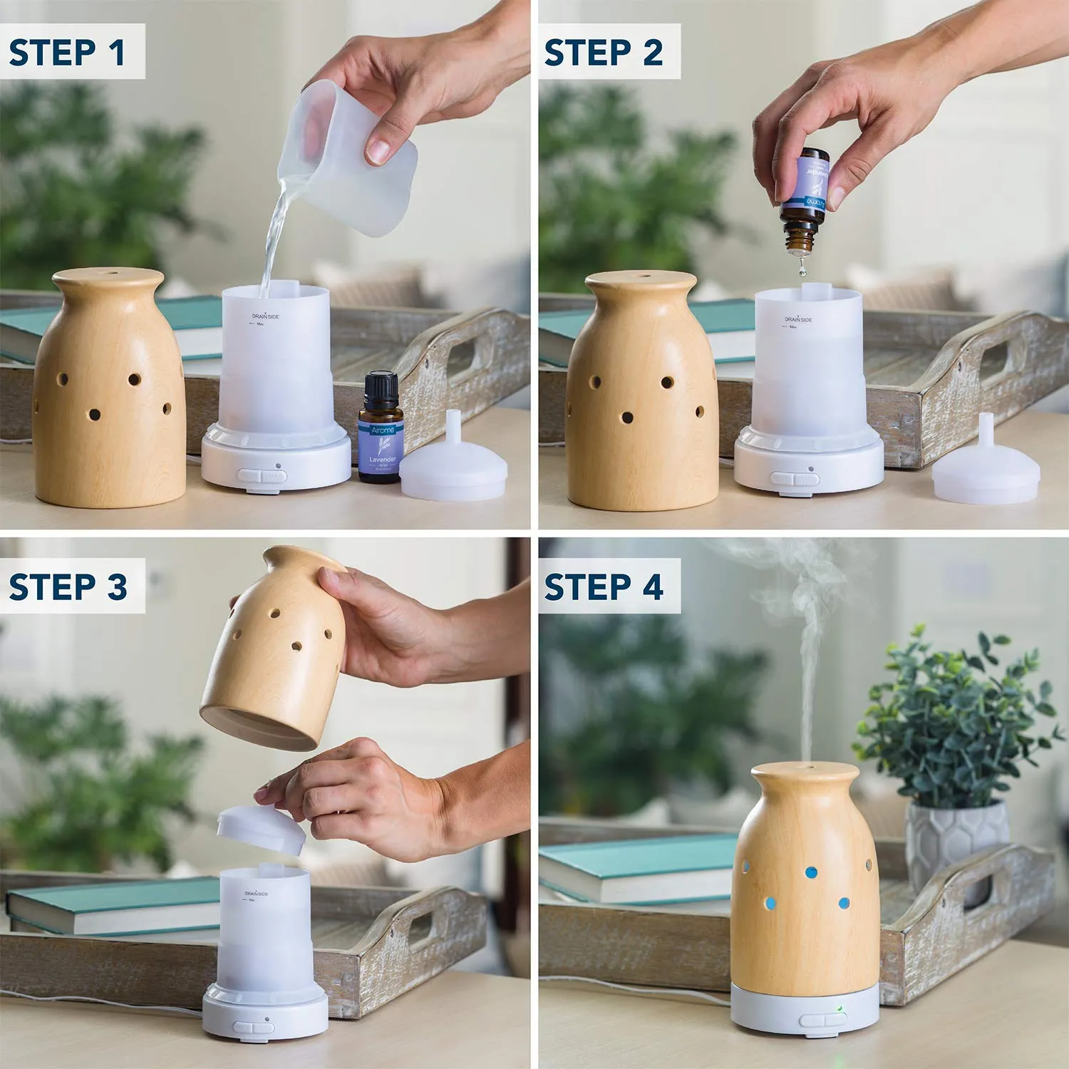 Airromé Essential oil Diffuser Raccoon 100ml SDRAC