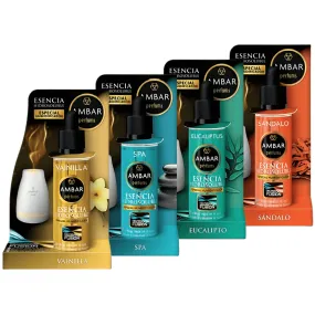 Ambar Essential Oils for Diffuser 50ml (Scent Options)