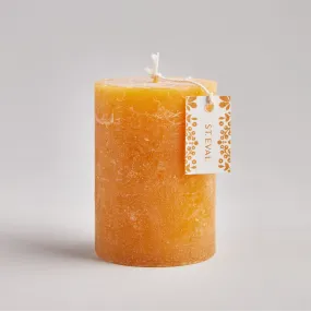 Amber Scented Pillar Candle