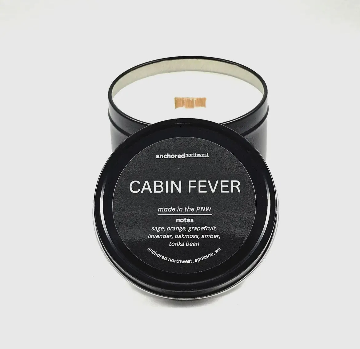 Anchored Northwest Tin Candles