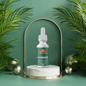 Ancient Infusions Cypress Essential Oil - Pure Therapeutic Grade Aromatherapy for Grounding and Renewal