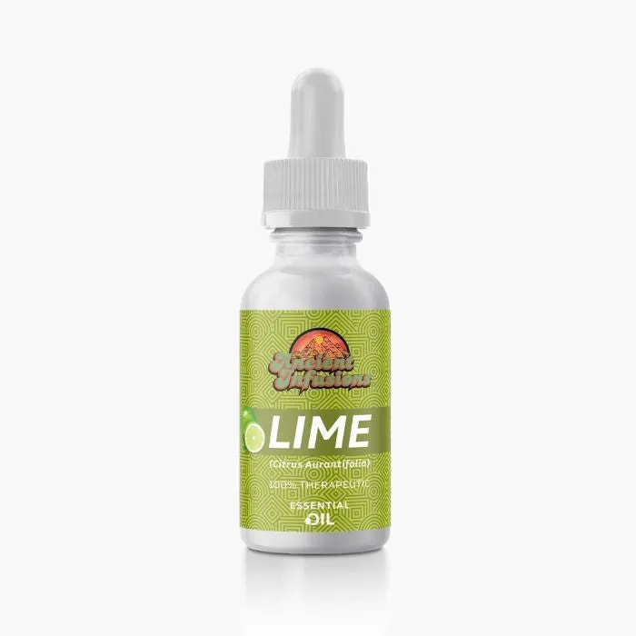 Ancient Infusions Lime Essential Oil - Pure Therapeutic Grade Aromatherapy for Refreshment and Citrus Zest