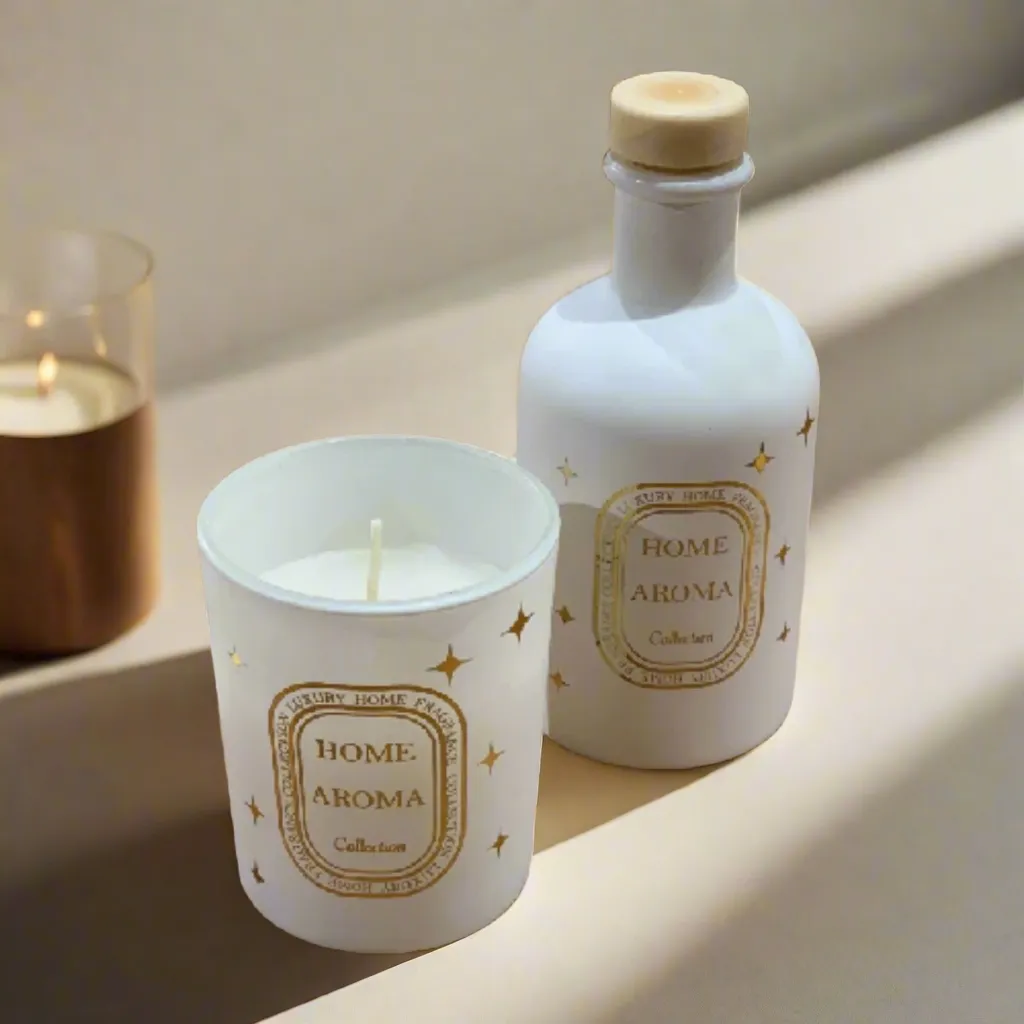 Aromatic Candle Set Diffuser