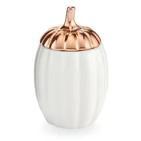 Autumn Chestnut Pumpkin Ceramic Candle