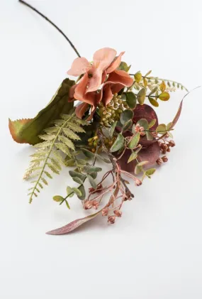 Autumn hydrangea and foliage pick