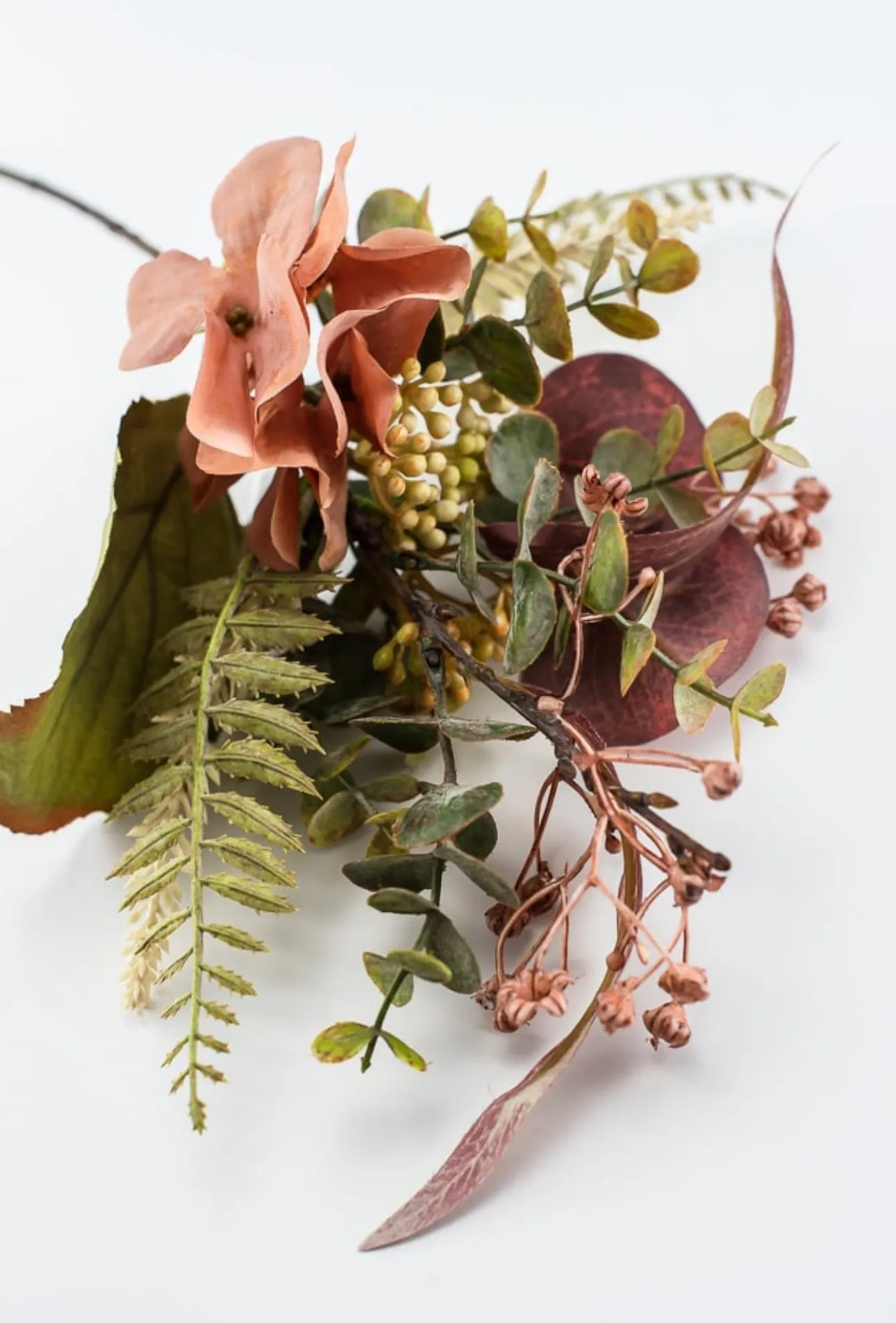 Autumn hydrangea and foliage pick