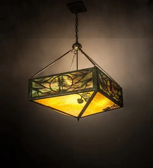 Balsam Fir Rustic Pendant Light