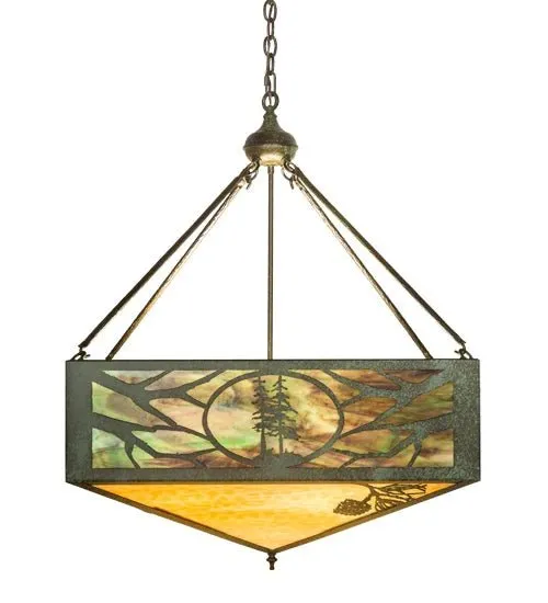 Balsam Fir Rustic Pendant Light