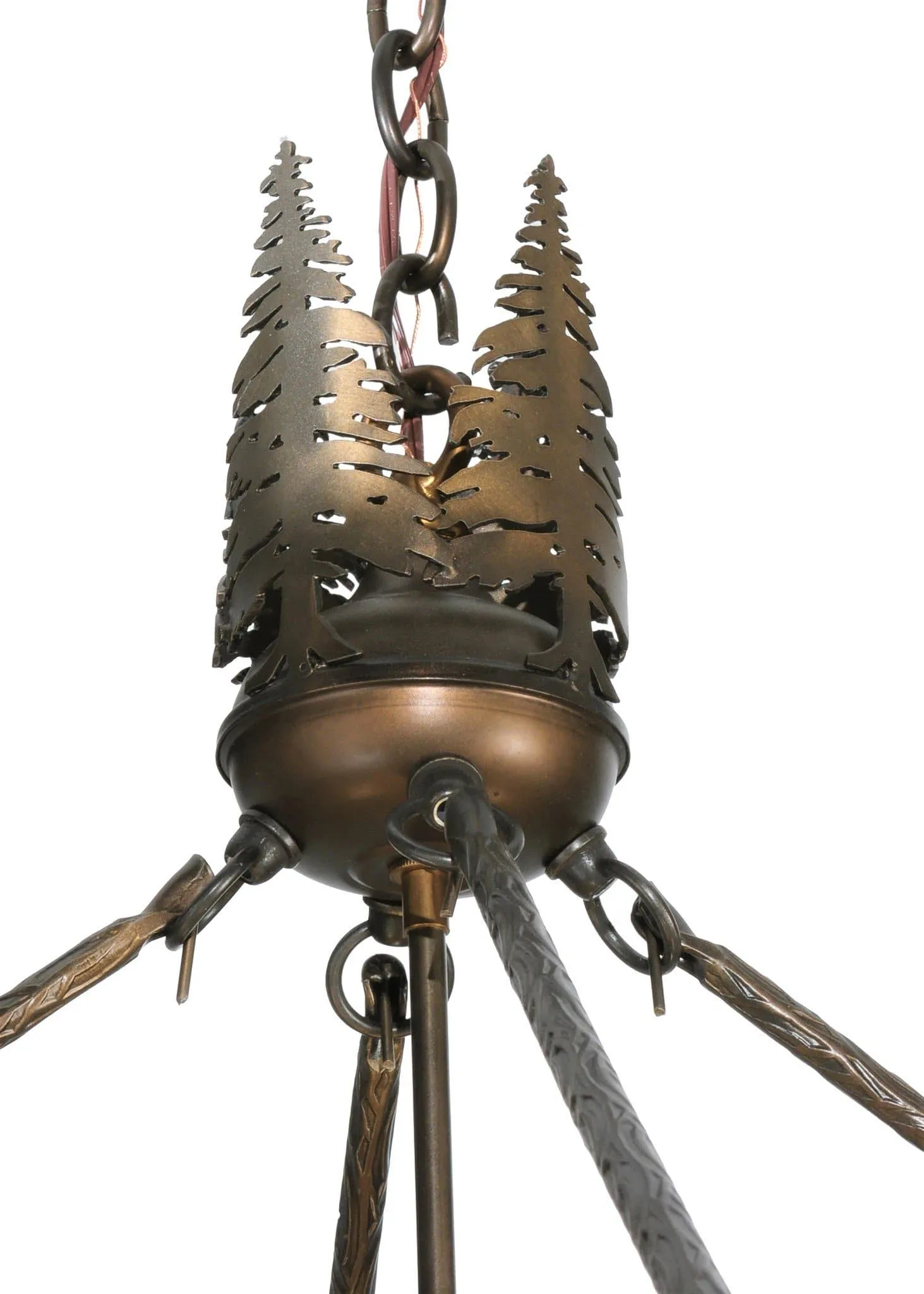Balsam Fir Rustic Pendant Light