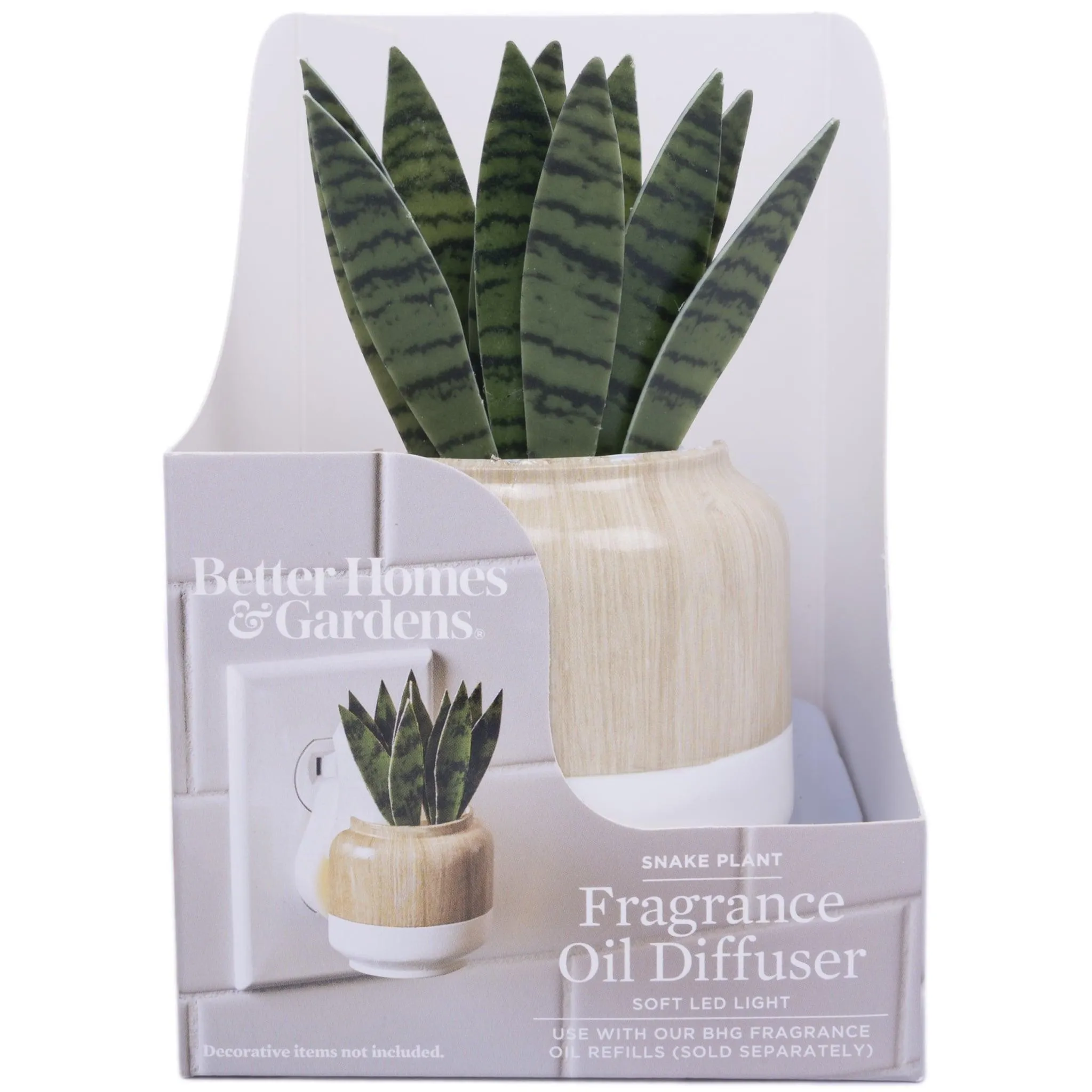 Better Homes & Gardens Aroma Accents Fragrance Plug, Snake Plant