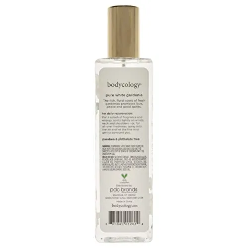 Bodycology Pure White Gardenia Fragrance Mist Women 8 oz
