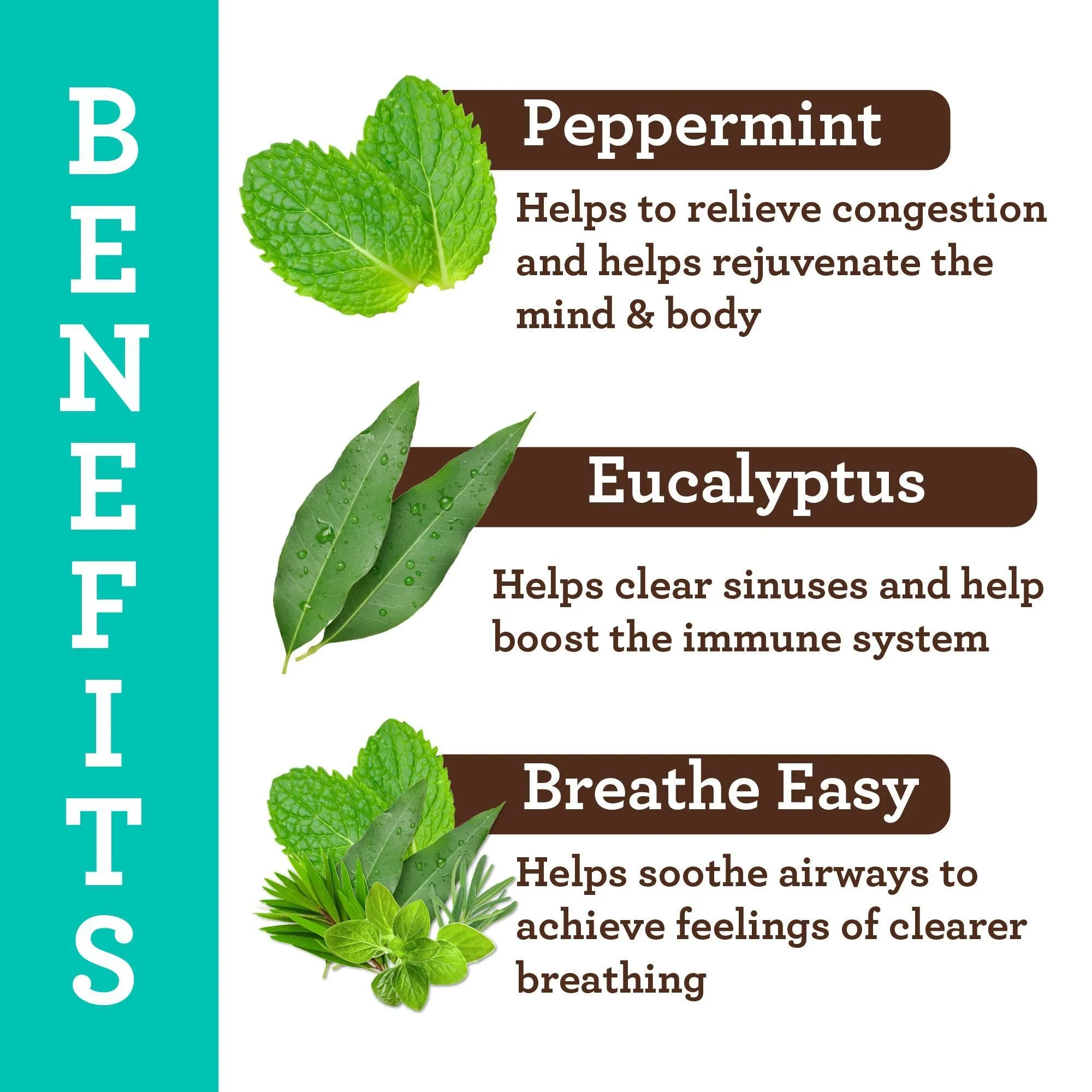 Breathe Essential Oils, 10 ML - 3 PK