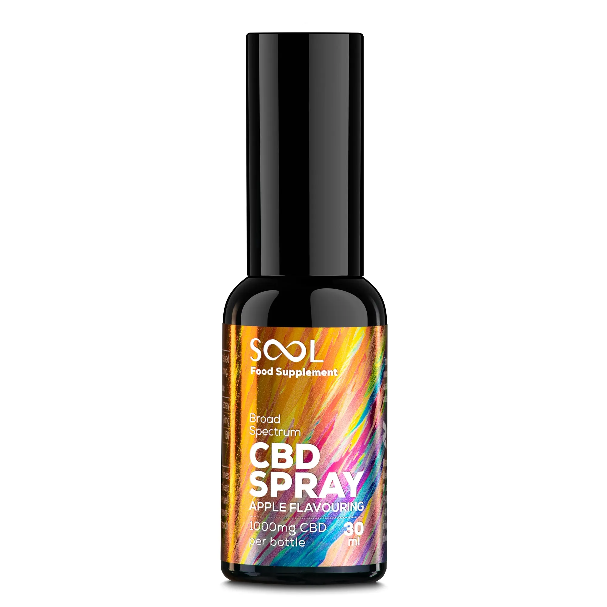 Broad Spectrum CBD Spray Apple 1000mg, 30ml, THC Free