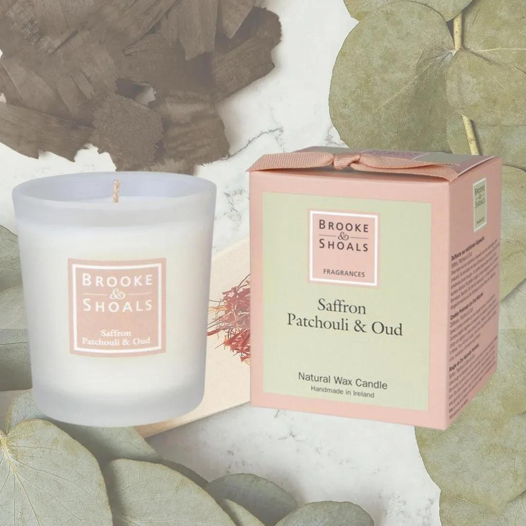 Brooke & Shoals Candle - Saffron Patchouli & Oud