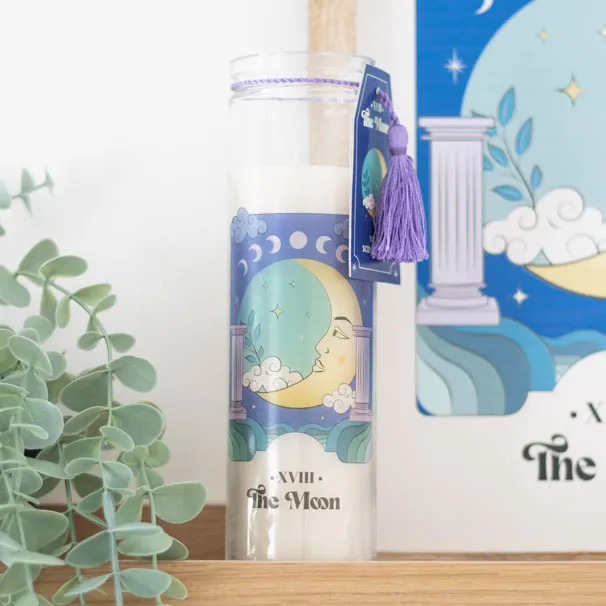 Candle - The Moon Violet Tube Candle