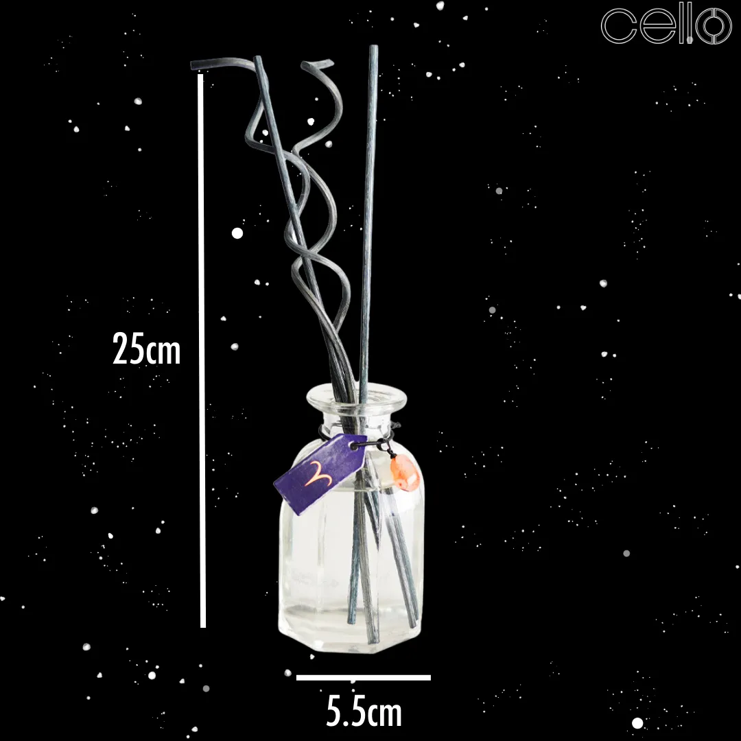 Cello Zodiac Reed Diffuser - Aries with Red Jasper - Ephemeral Breeze