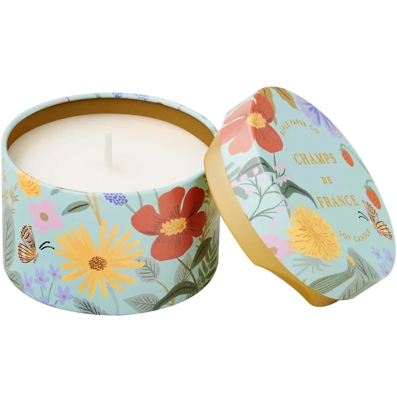 Champs de France Candle Tin