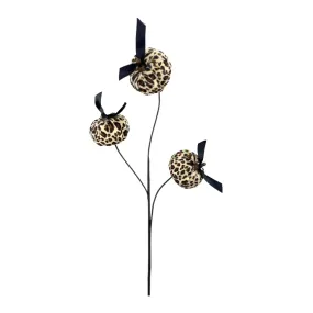 Cheetah Fabric Pumpkin Spray