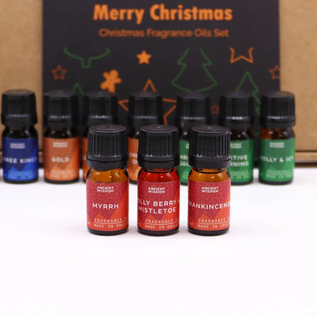 Christmas Fragrance Oils Sets - Christmas Home Fragrance Gift Set