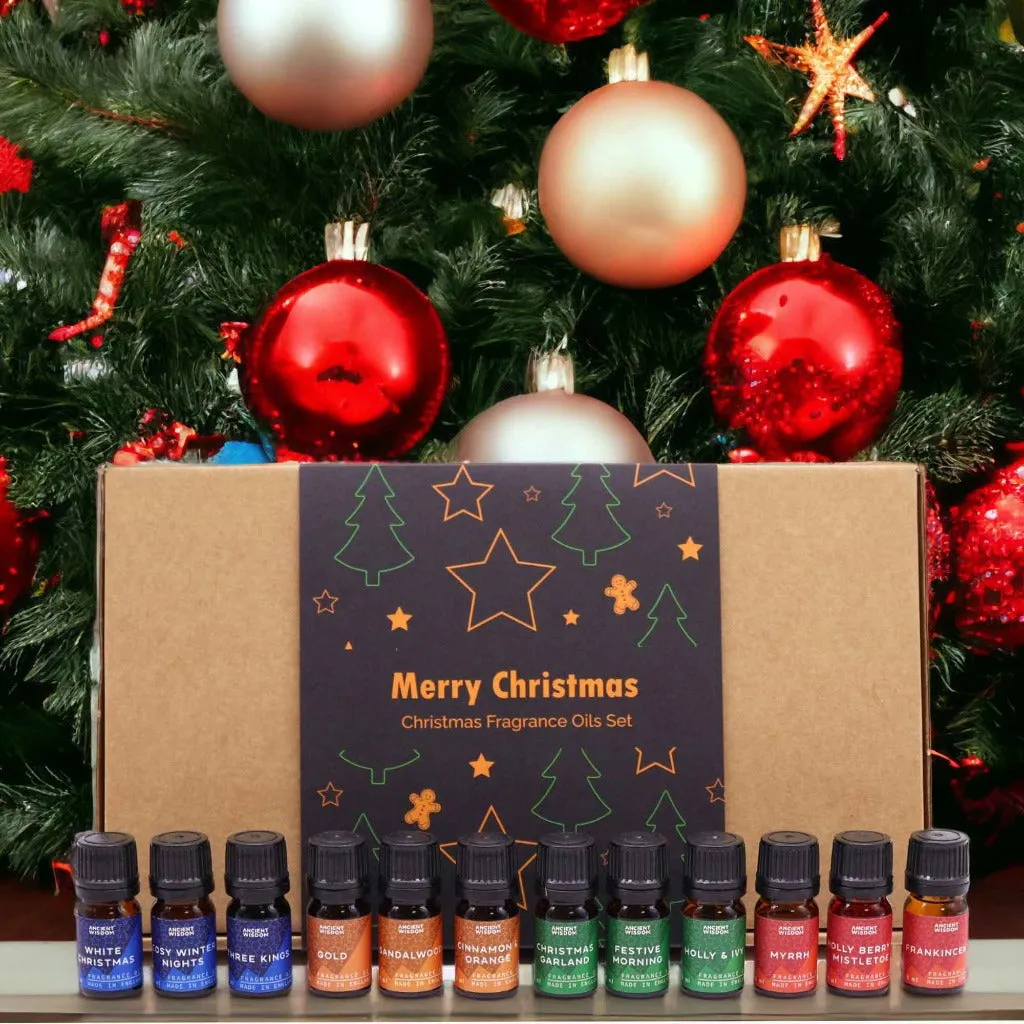 Christmas Fragrance Oils Sets - Christmas Home Fragrance Gift Set