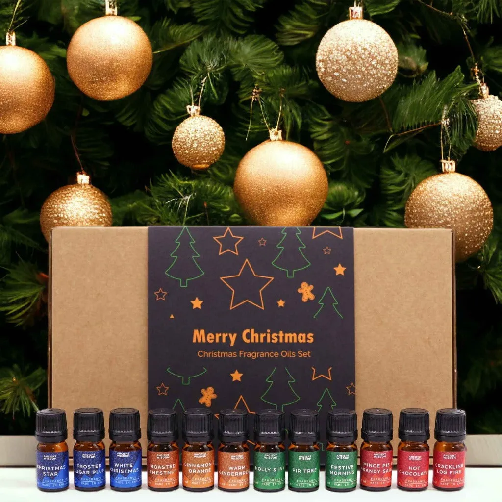 Christmas Fragrance Oils Sets - Christmas Home Fragrance Gift Set