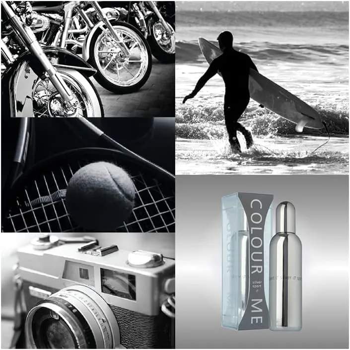 Colour Me Silver Sport 50Ml Edt