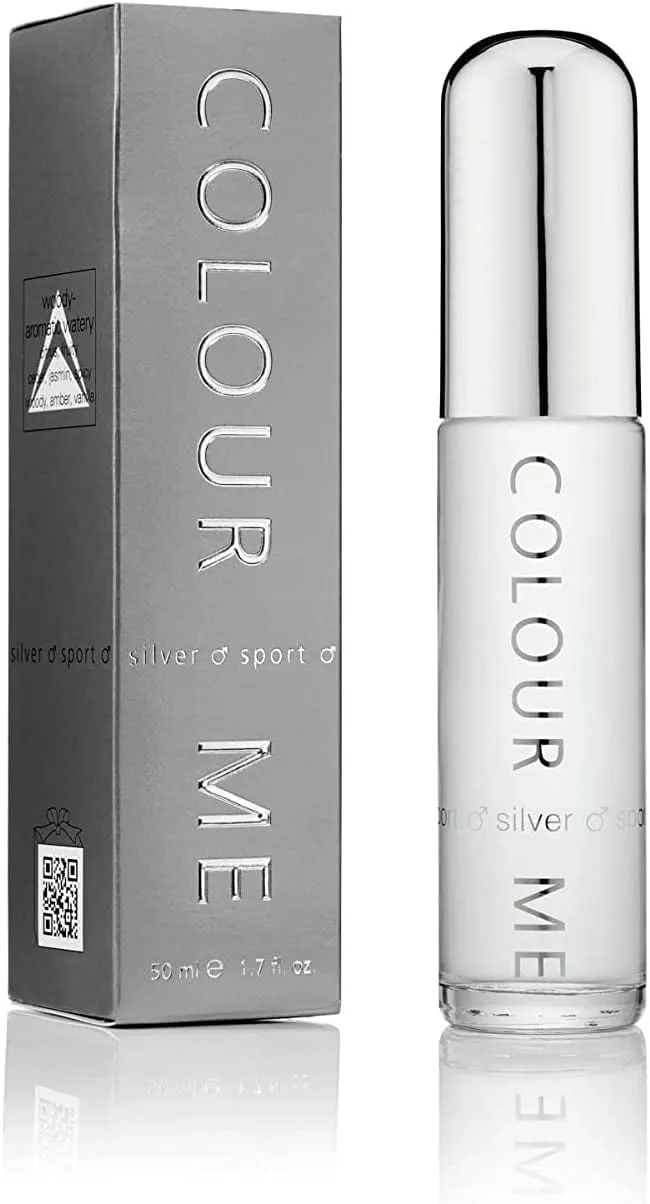 Colour Me Silver Sport 50Ml Edt