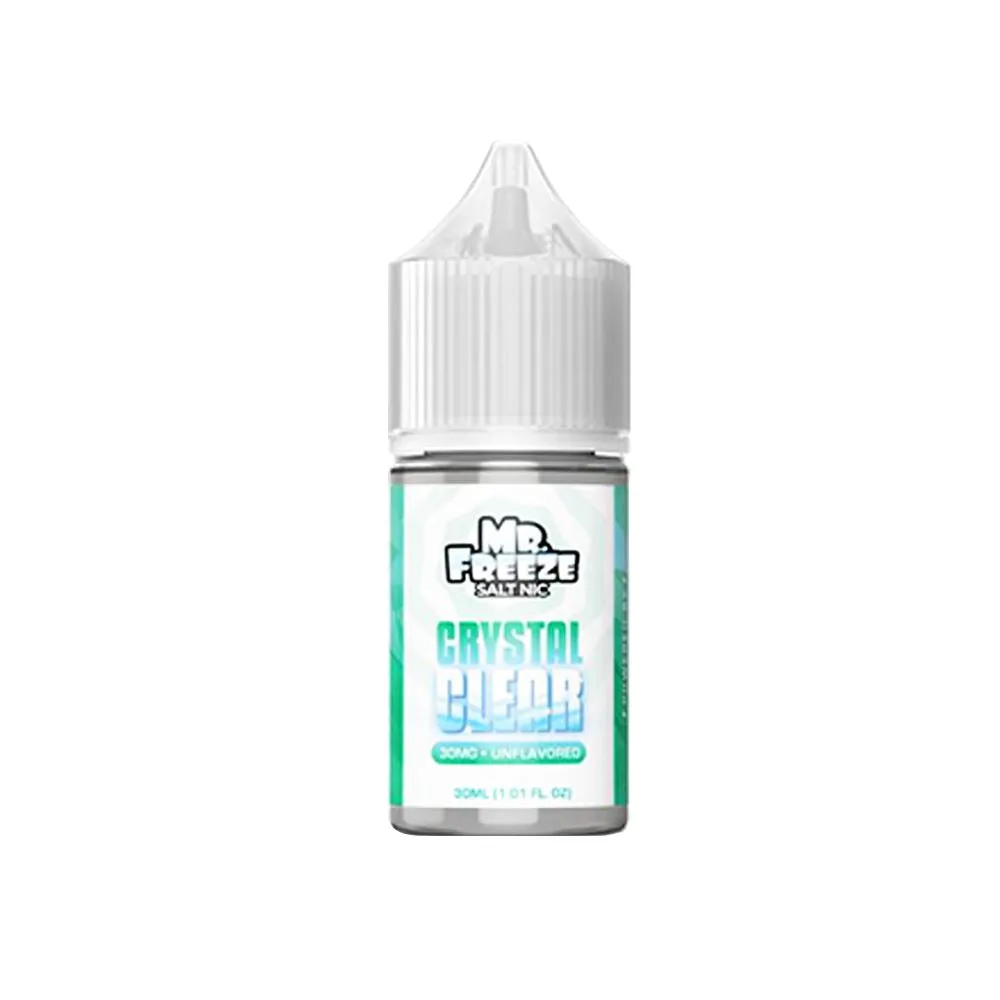 Crystal Clear (Sweet Mint Menthol) | Mr. Freeze Salts | 30mL