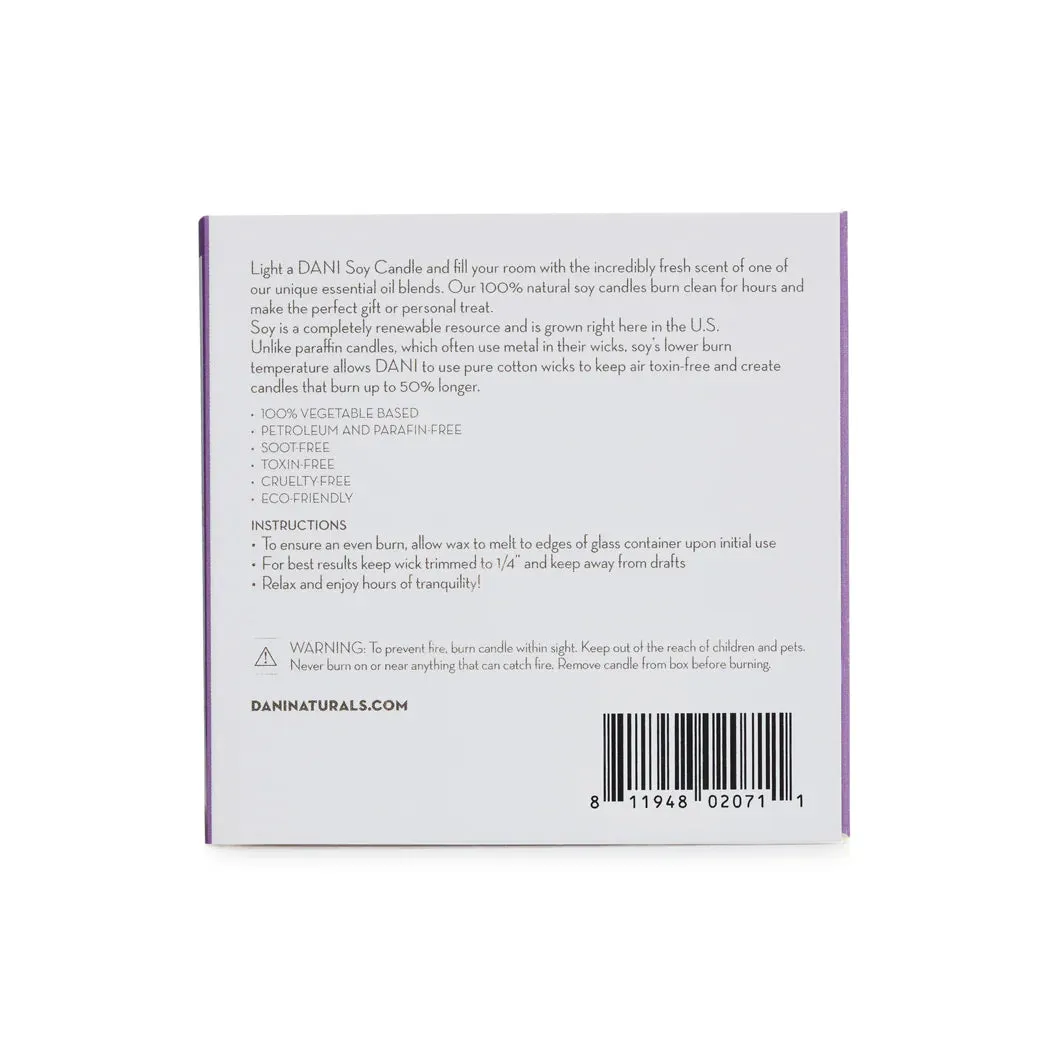 Dani Lemongrass Lavender Candle | 7.5 oz
