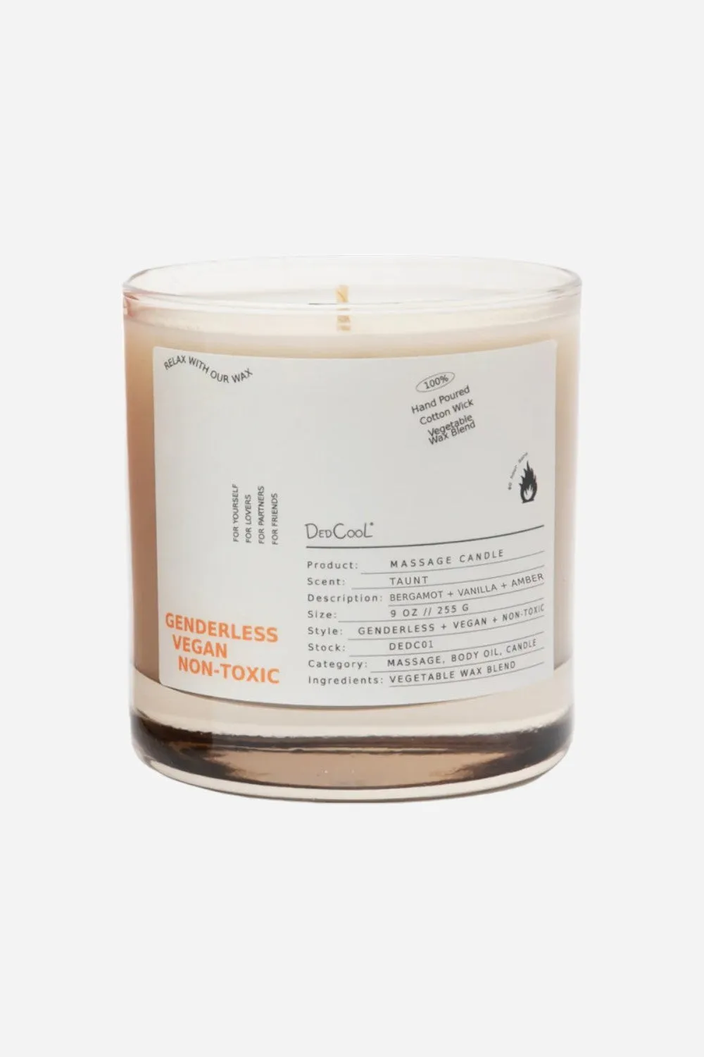 Dedcool Massage Candle 01 "Taunt"