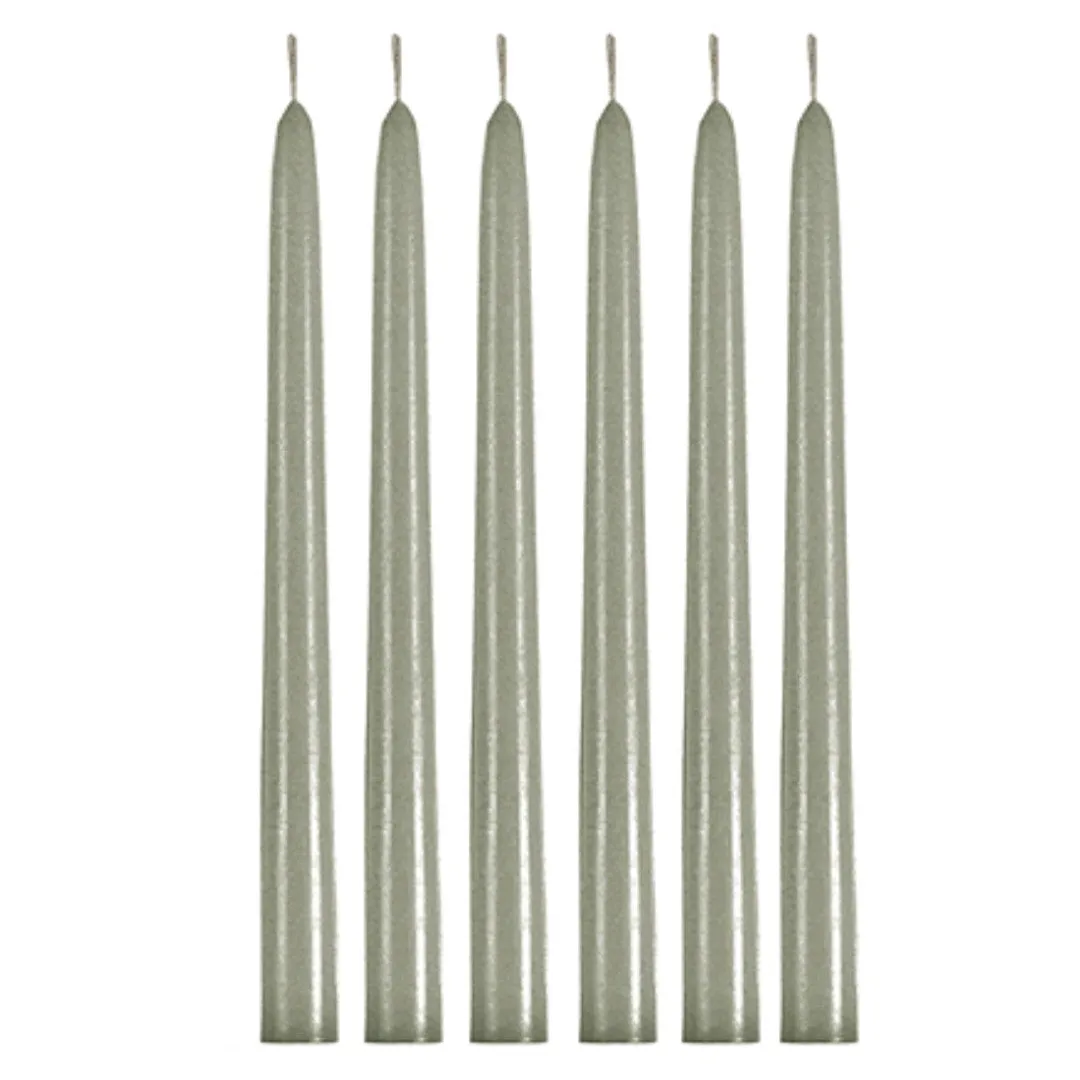 Dinner Candle TAPER | Cement | Made in France