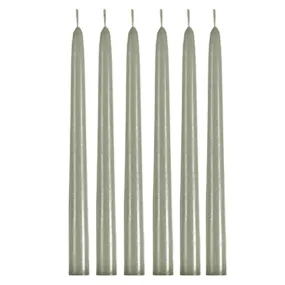 Dinner Candle TAPER | Cement | Made in France