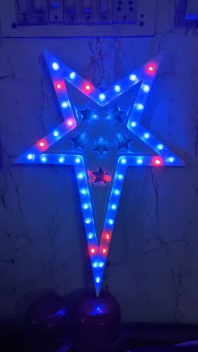 Dwarakesh Enterprises® Pack of 1 high Brightness 45 eled Multicolor e-led tealight Candles (48*34 cm, Dual Color)