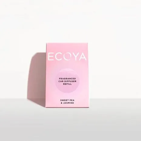 Ecoya Sweet Pea & Jasmine Car Diffuser Refill