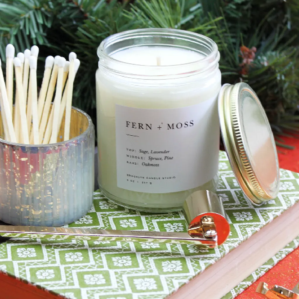 Fern   Moss Candle