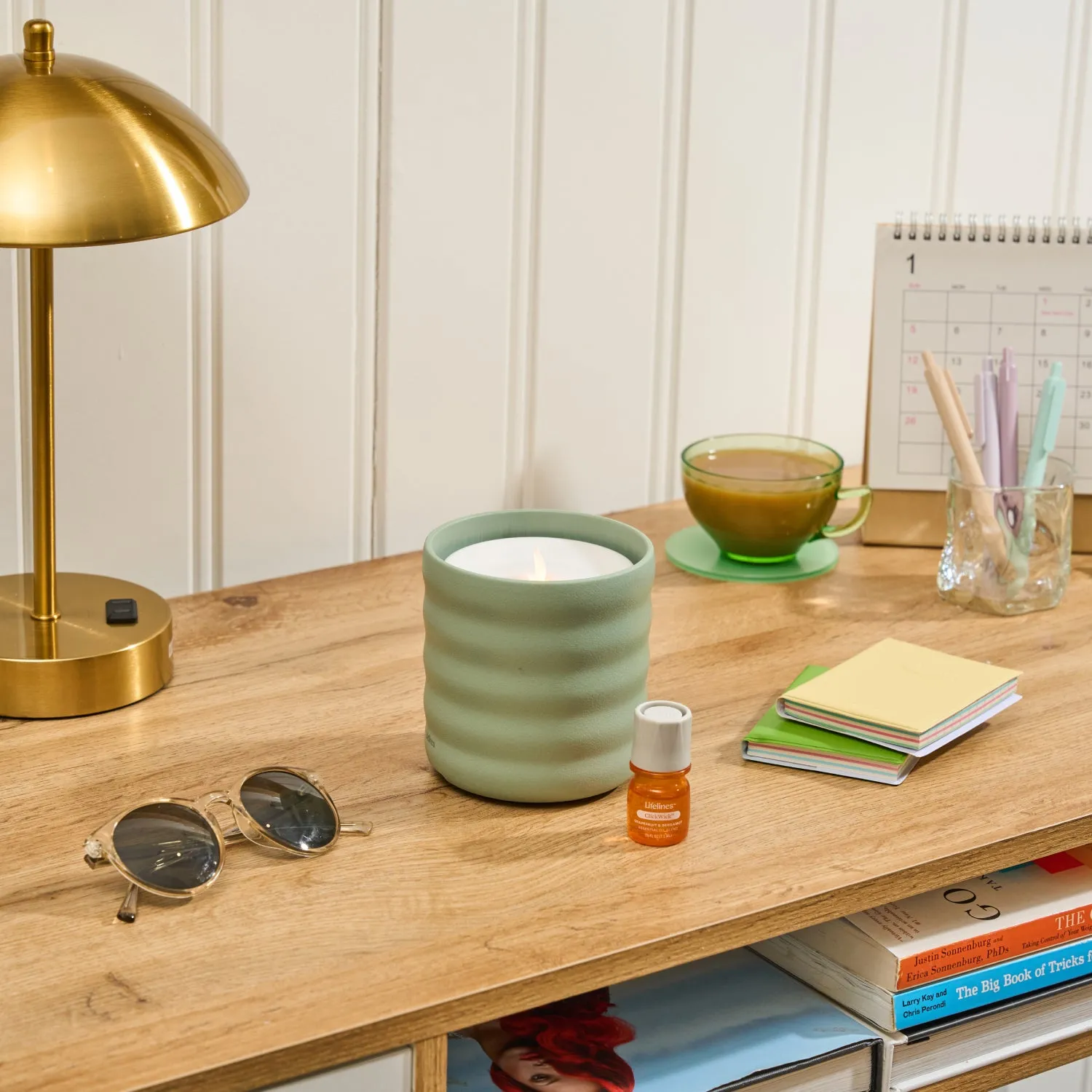 Flameless Bubble Candle Diffuser