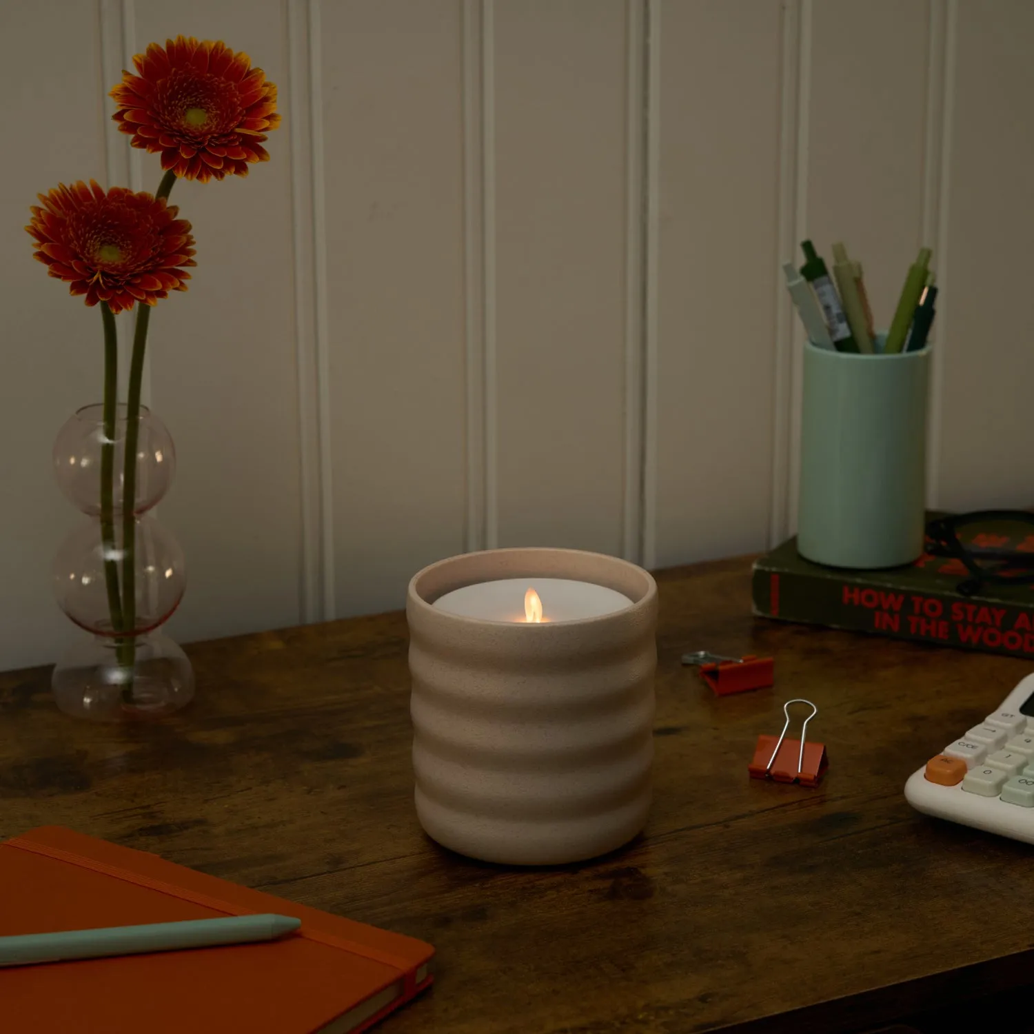 Flameless Bubble Candle Diffuser