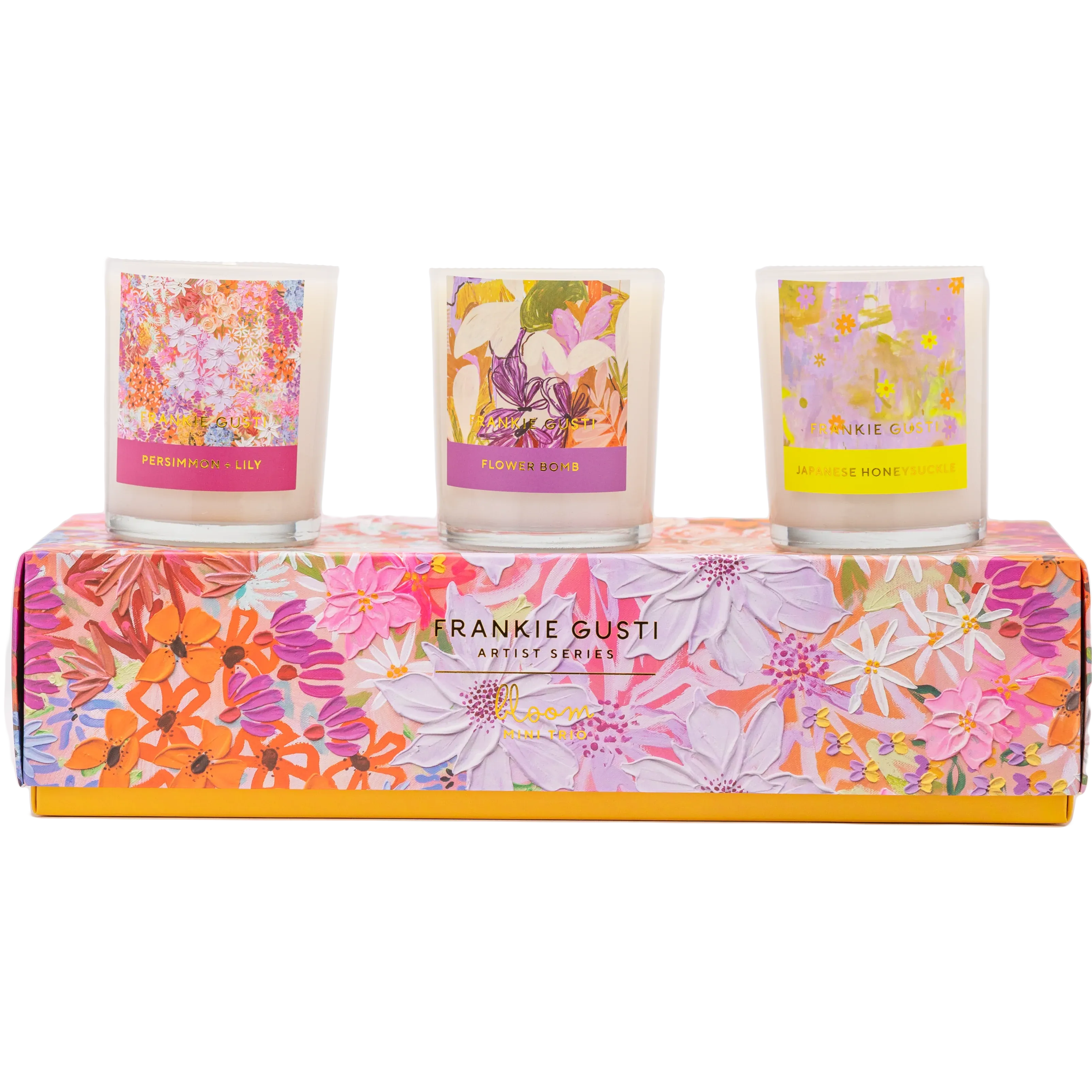 Frankie Gusti - Bloom Candle Trio Set