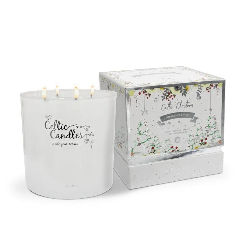 FRANKINCENSE & MYRRH 4-WICK CANDLE