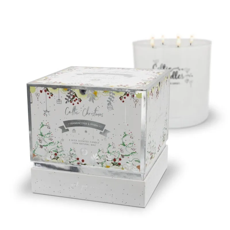 FRANKINCENSE & MYRRH 4-WICK CANDLE