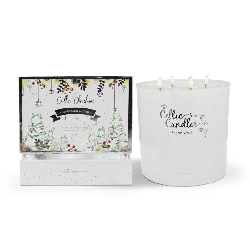 FRANKINCENSE & MYRRH 4-WICK CANDLE