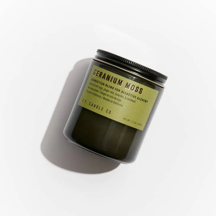 Geranium Moss - 7.2 oz Soy Candle