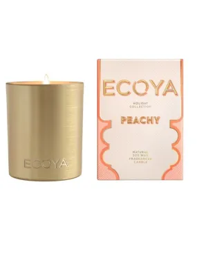 Goldie Holiday Collection Candle 460G - Peachy - Ecoya