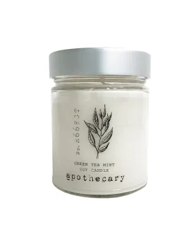 Green Tea Mint Soy Candle