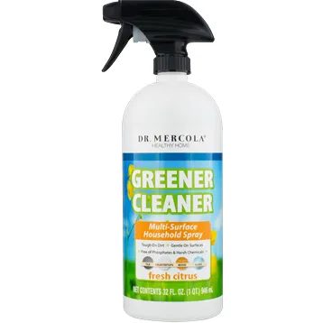 Greener Cleaner Spray: Fresh Citrus 32 fl oz by Dr. Mercola