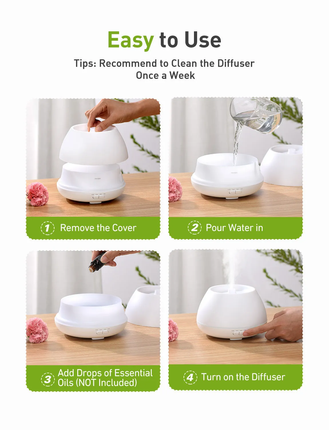 HM609 Essential oils diffuser
