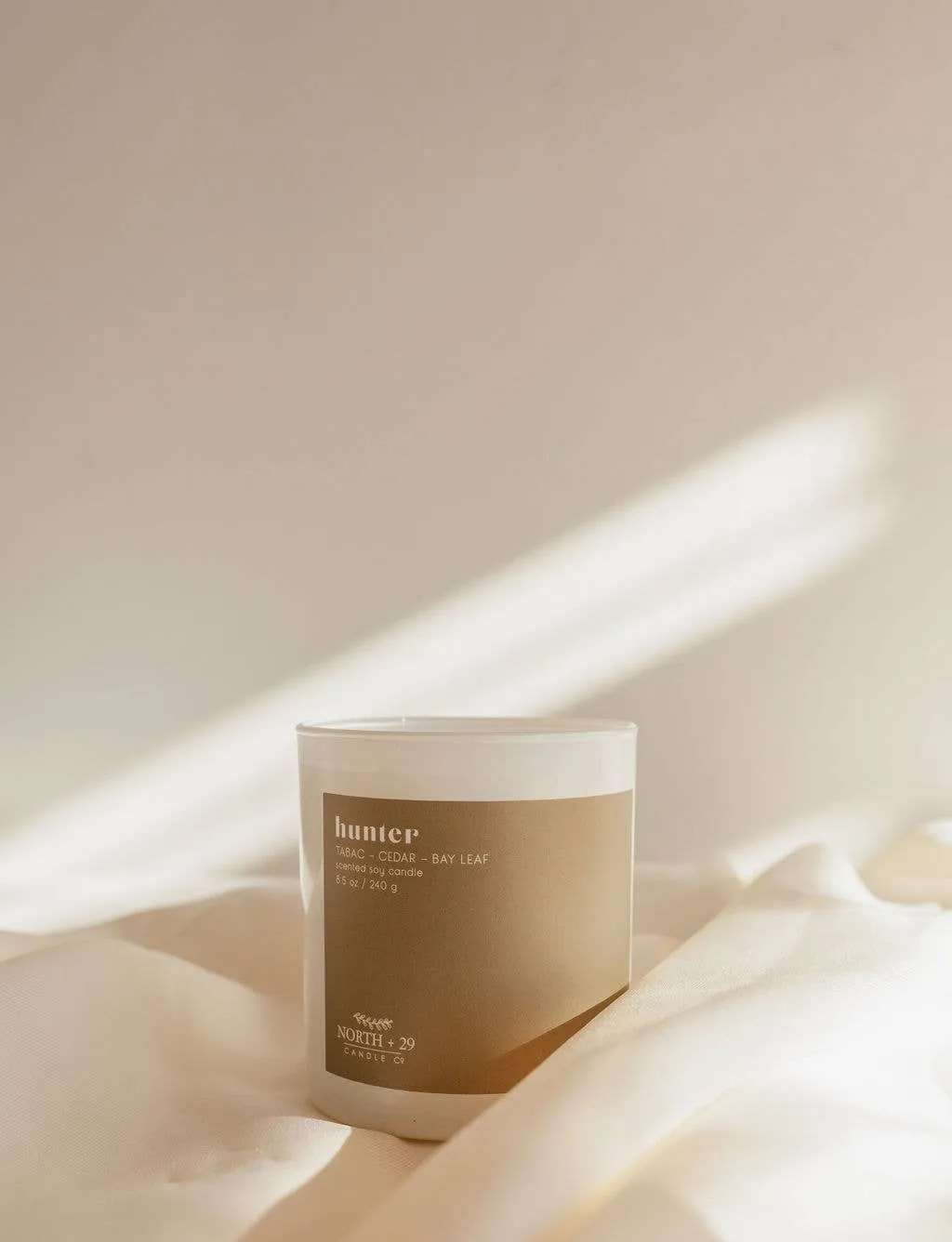 Hunter Soy Candle, Fall candle, Green candle
